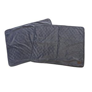 Koolaburra UGG Set of 2 Gray Pillow Shams Soft/ Quilted Size Standard